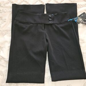 Miami Black High-Waisted Pants